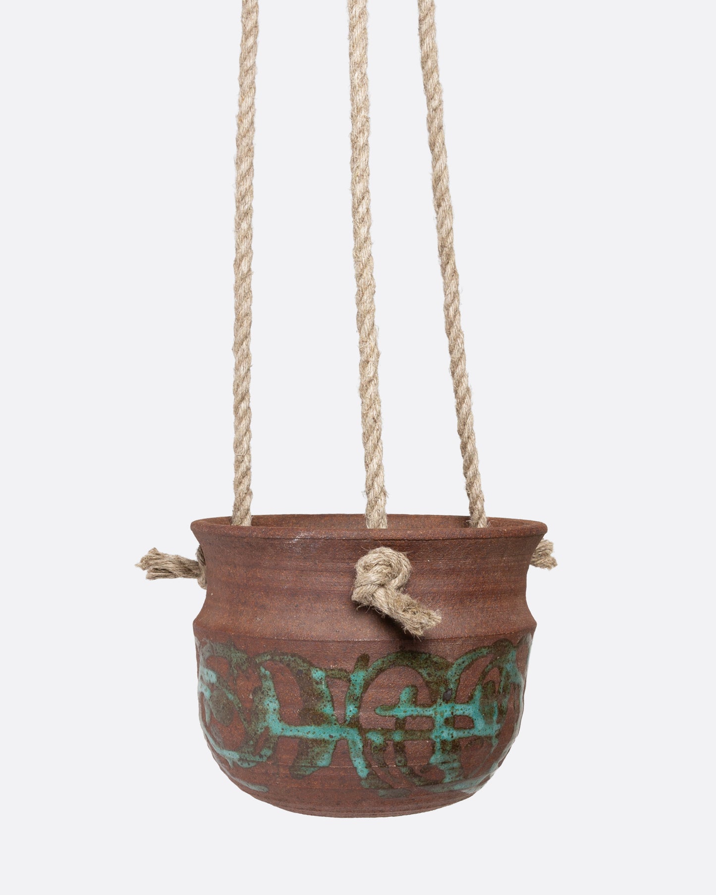 Geometric Patterned Hanging Planter