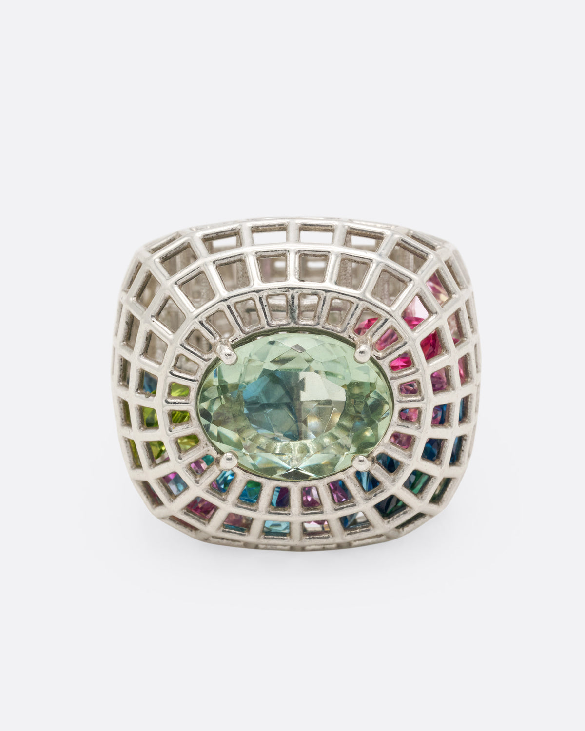 Apatite Cagey Lady Ring