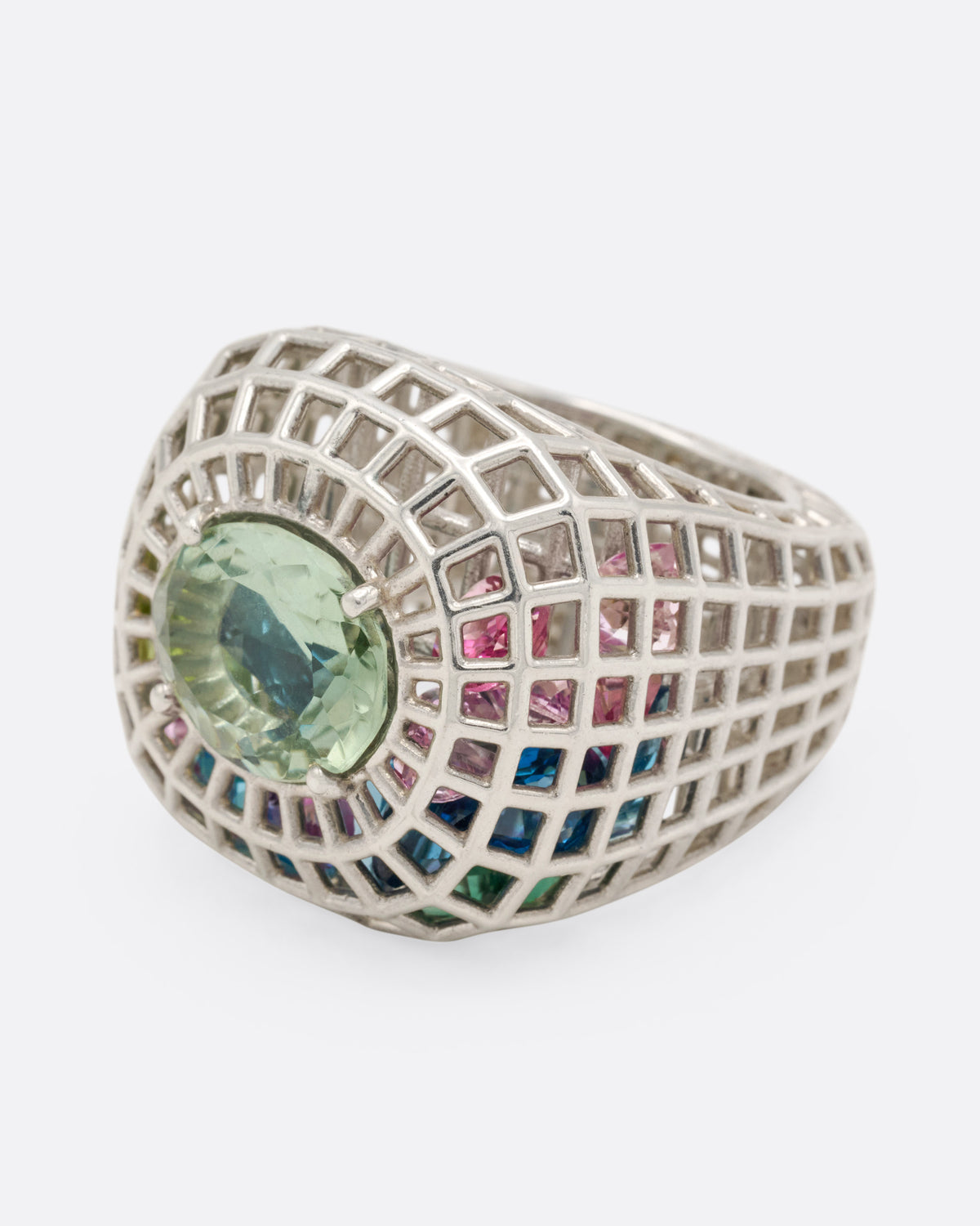Apatite Cagey Lady Ring
