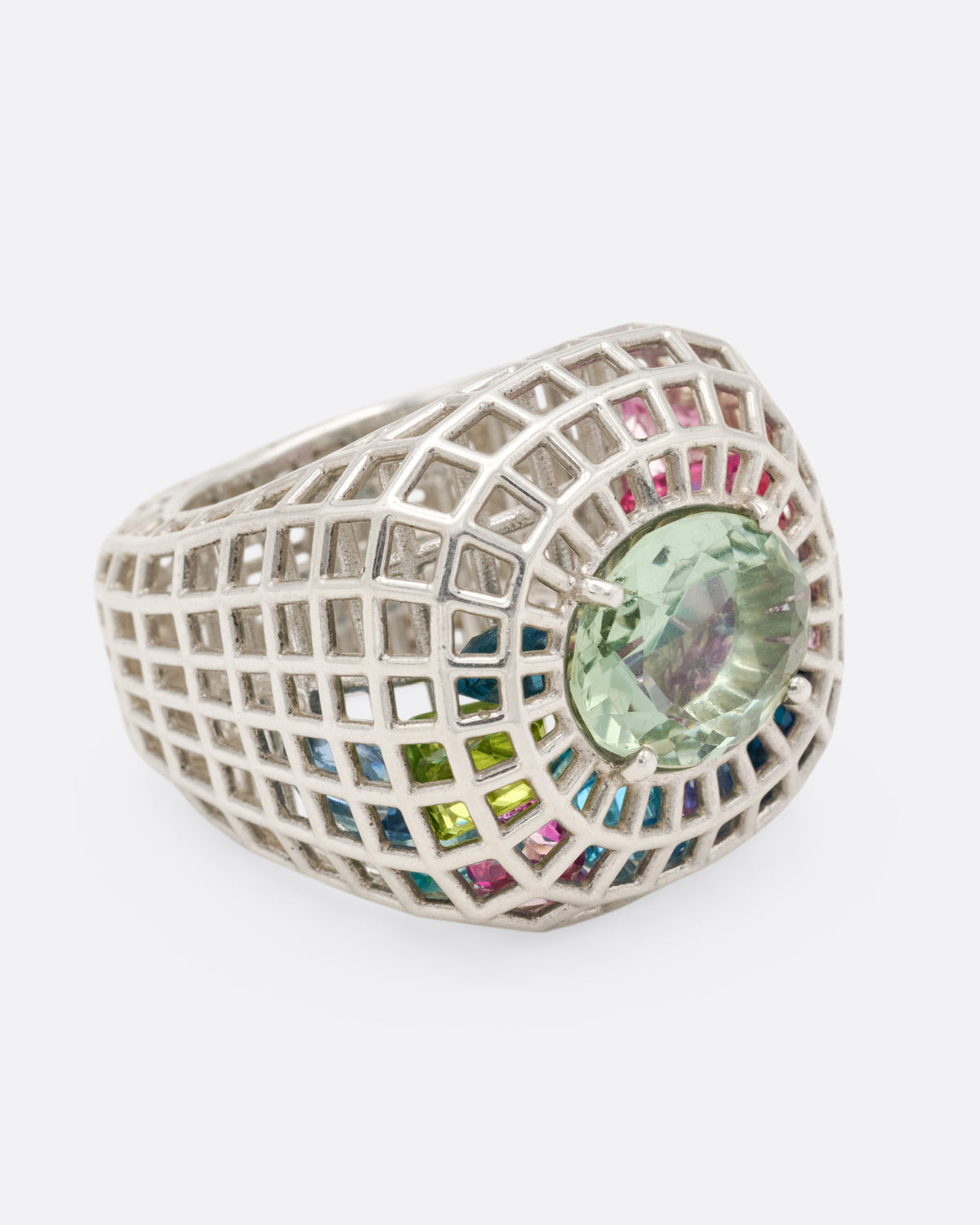 Apatite Cagey Lady Ring