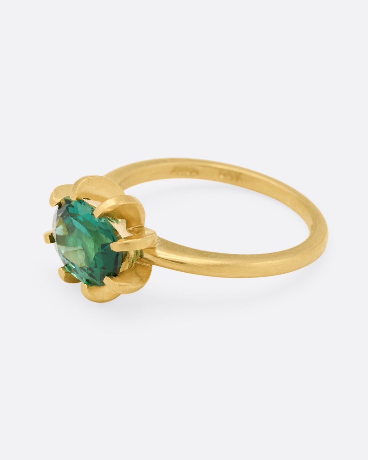 Blue Green Tourmaline Stella Ring