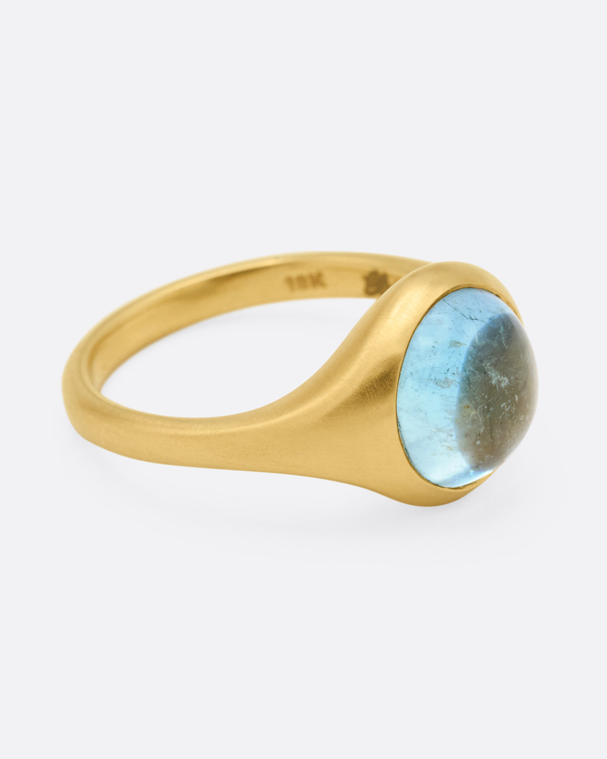 Anello All'Inglese Aquamarine Ring