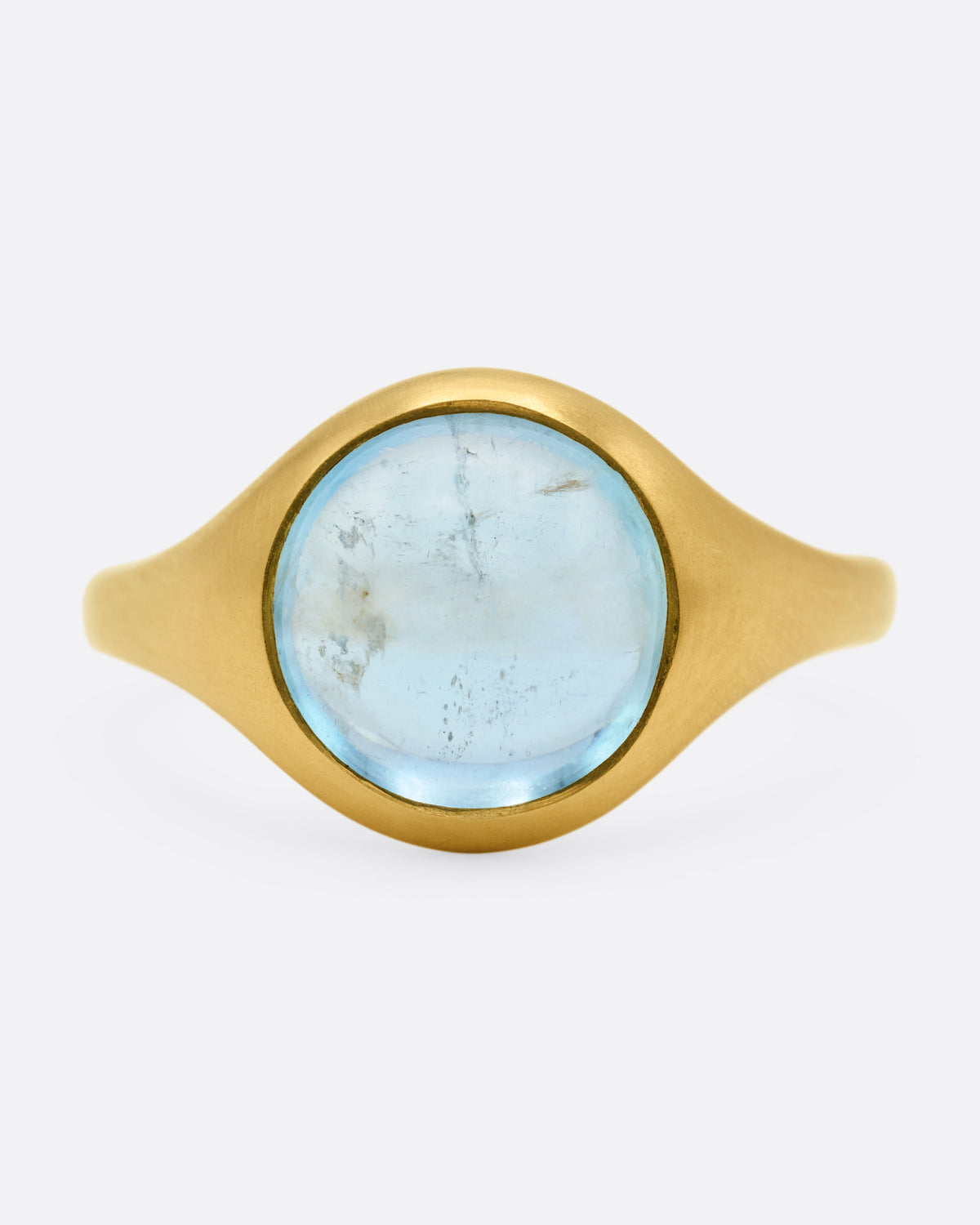 Anello All'Inglese Aquamarine Ring