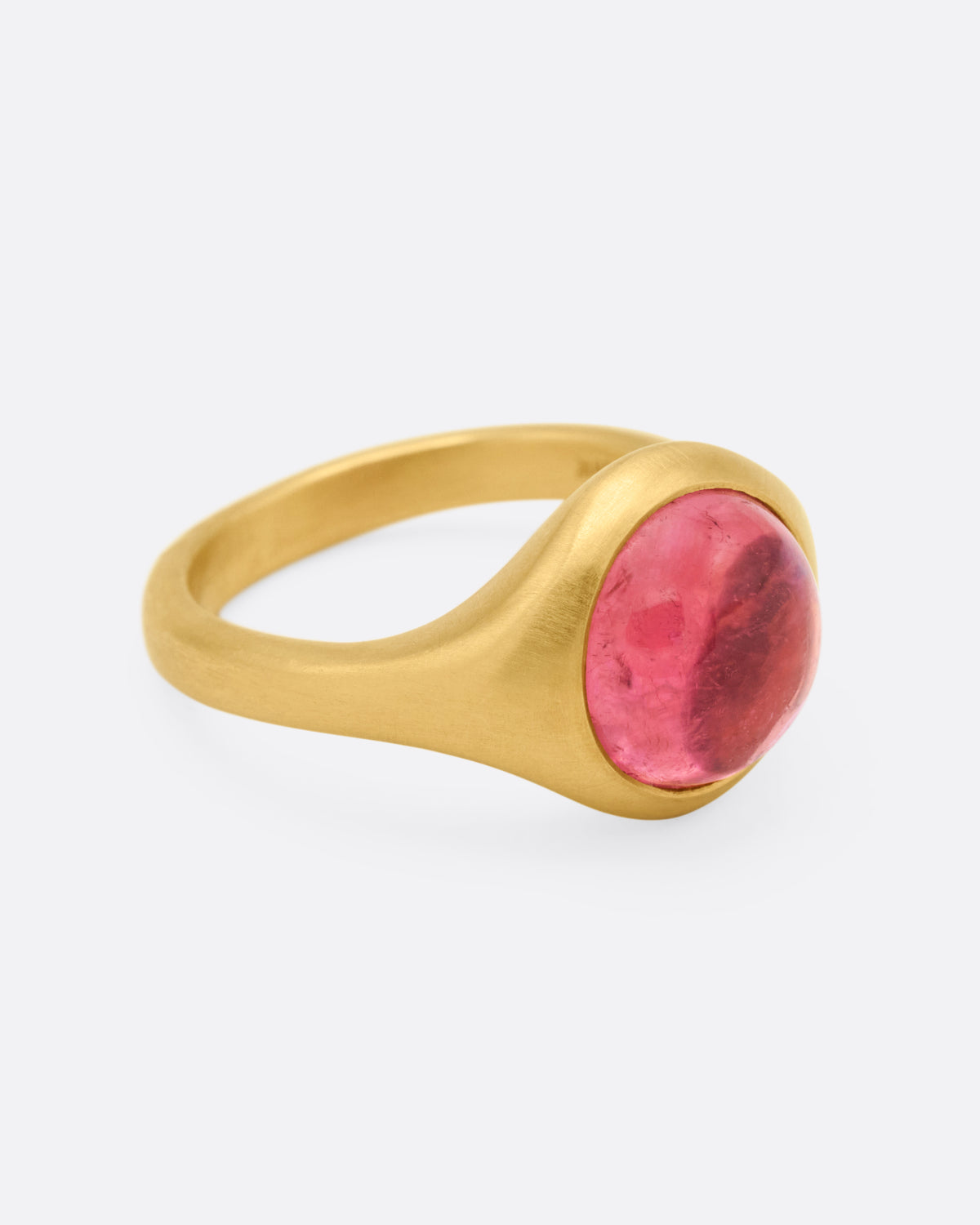 Anello All'Inglese Pink Tourmaline Ring