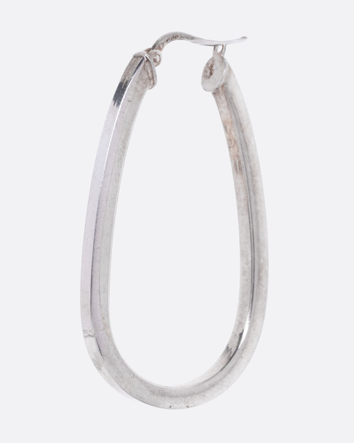 Oval Hoop Earrings