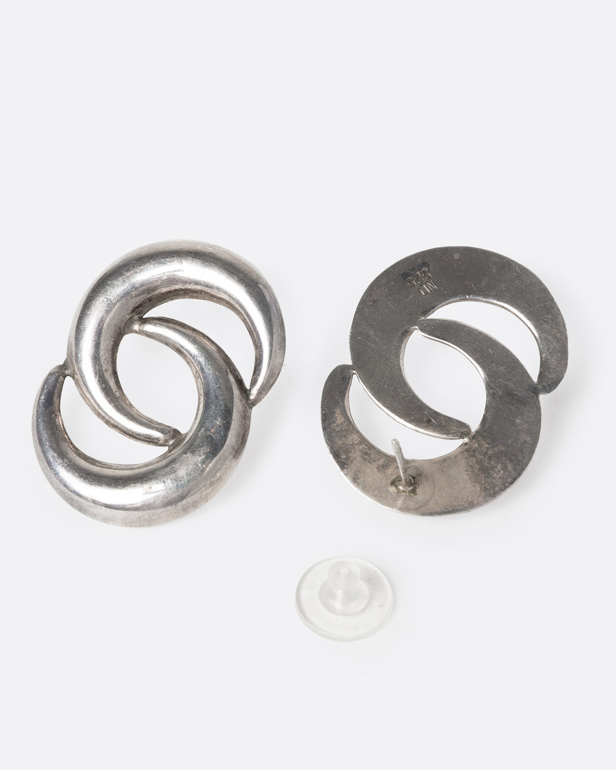 Double Crescent Moon Earrings