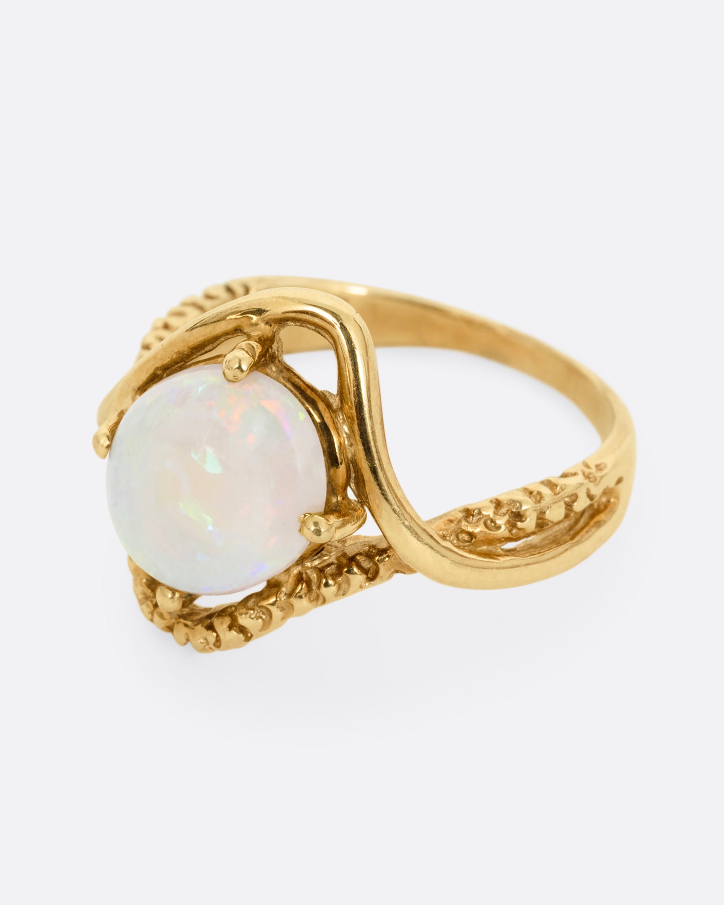 Opal Split Ring