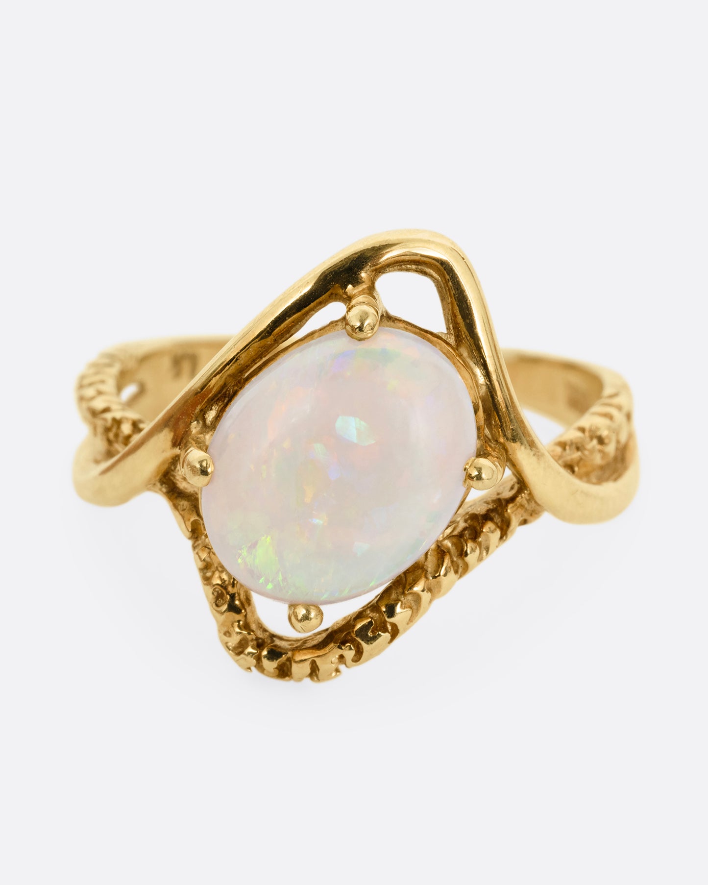Opal Split Ring