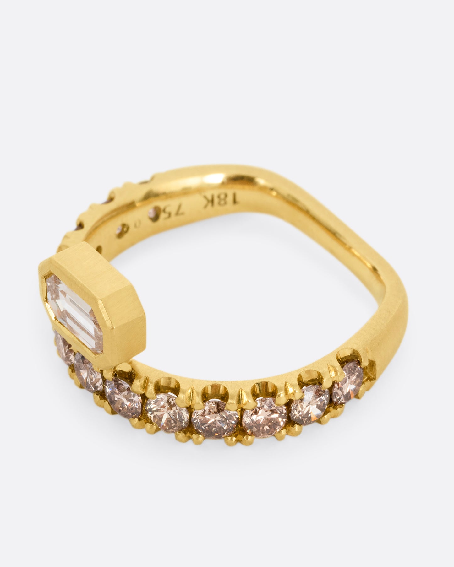 Champagne Diamond Band