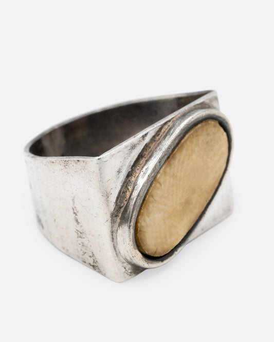 Square Bone Ring
