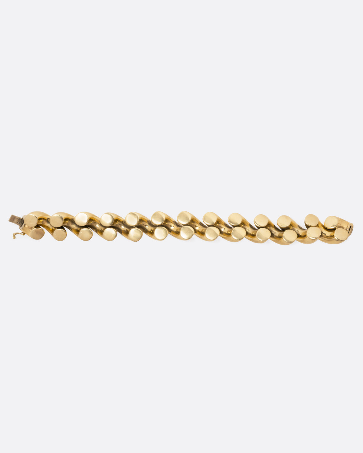 Italian Half Circle 'Twist' Bracelet