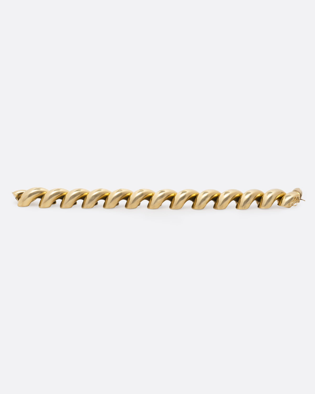 Italian Half Circle 'Twist' Bracelet