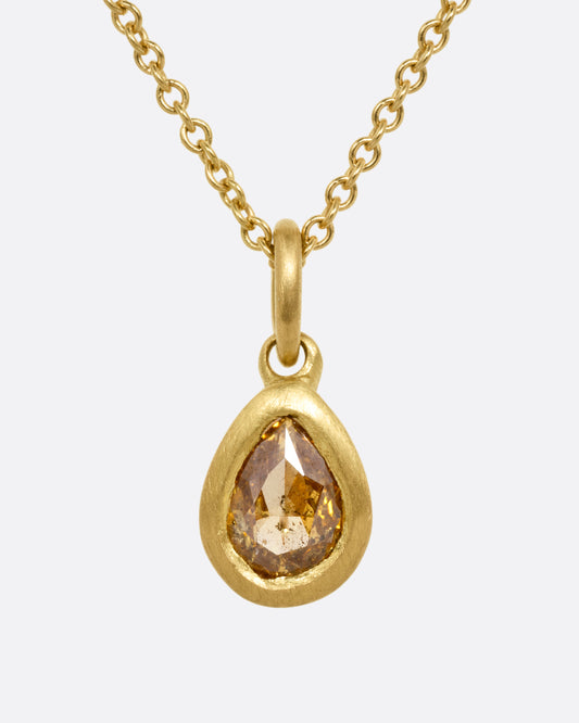 Yellow Diamond City Pendant