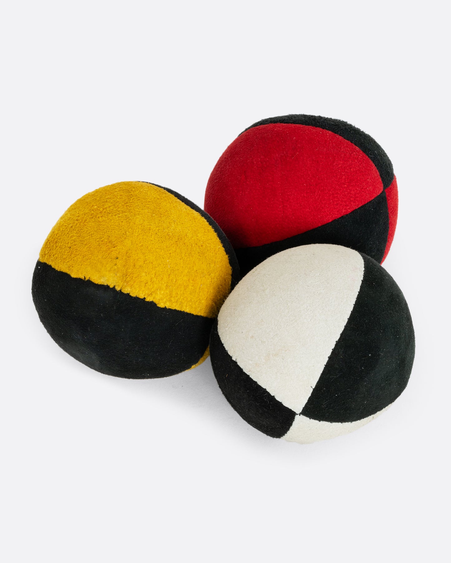 A set of three juggling balls.