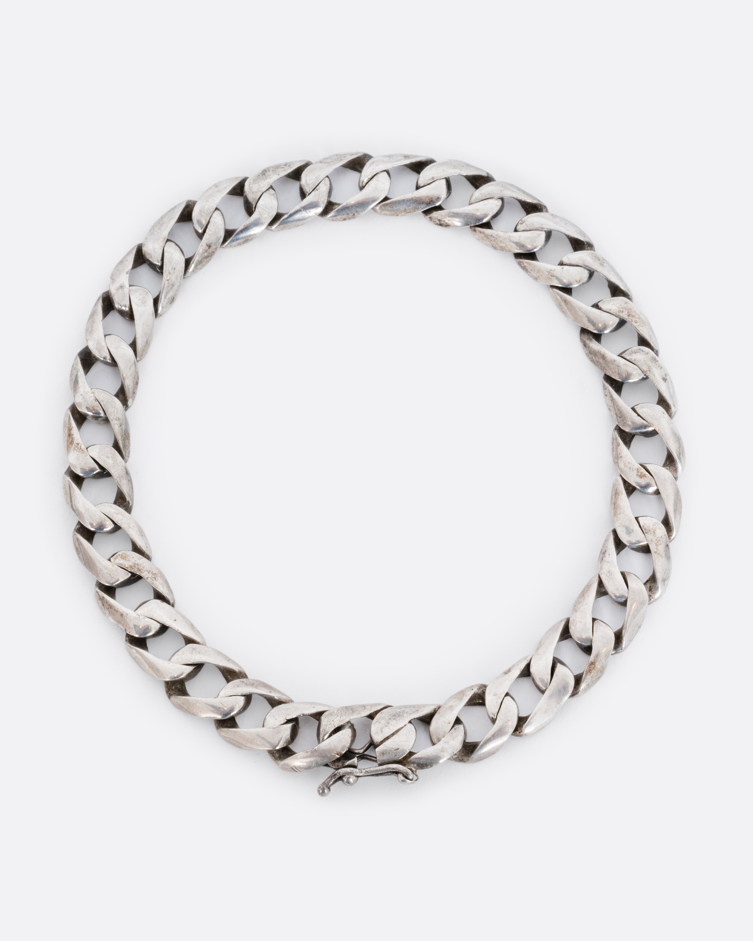 Flat Curb Chain Bracelet