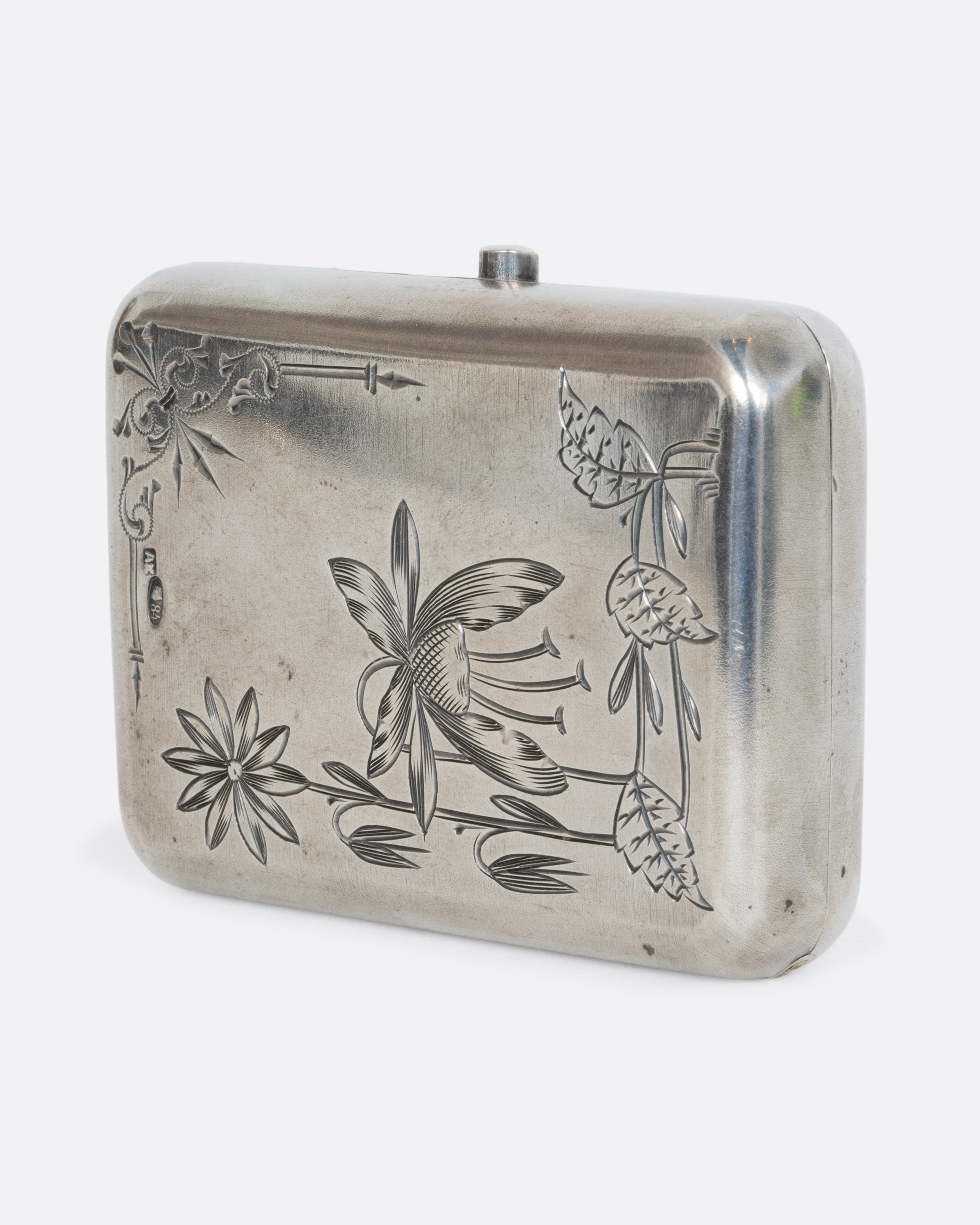 Floral Etched Box