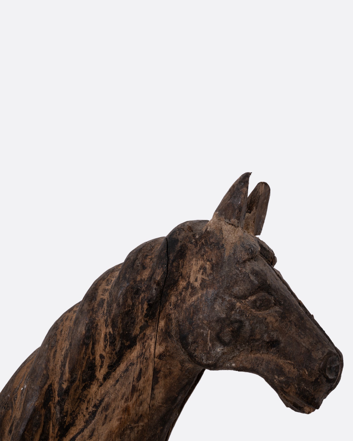 Wooden Horse Takaan Sculpture