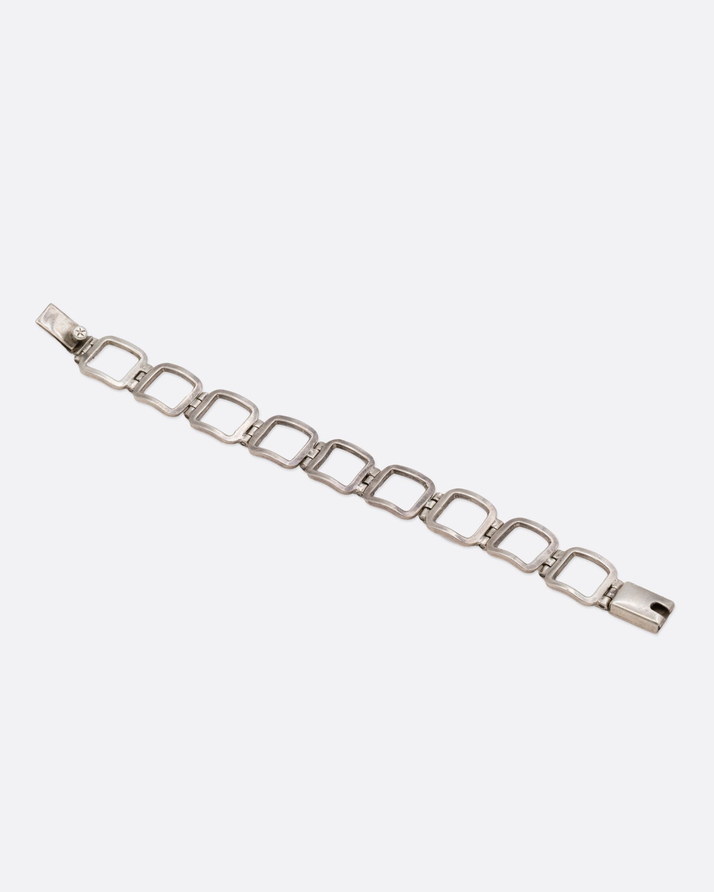 Open Square Link Bracelet