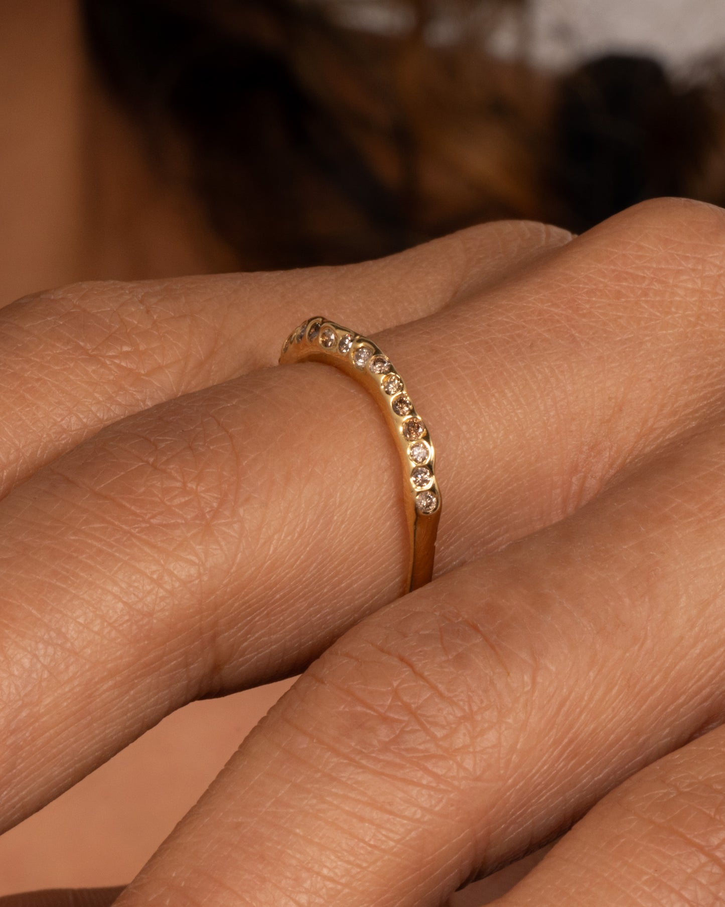 Cestaria Diamond Ring