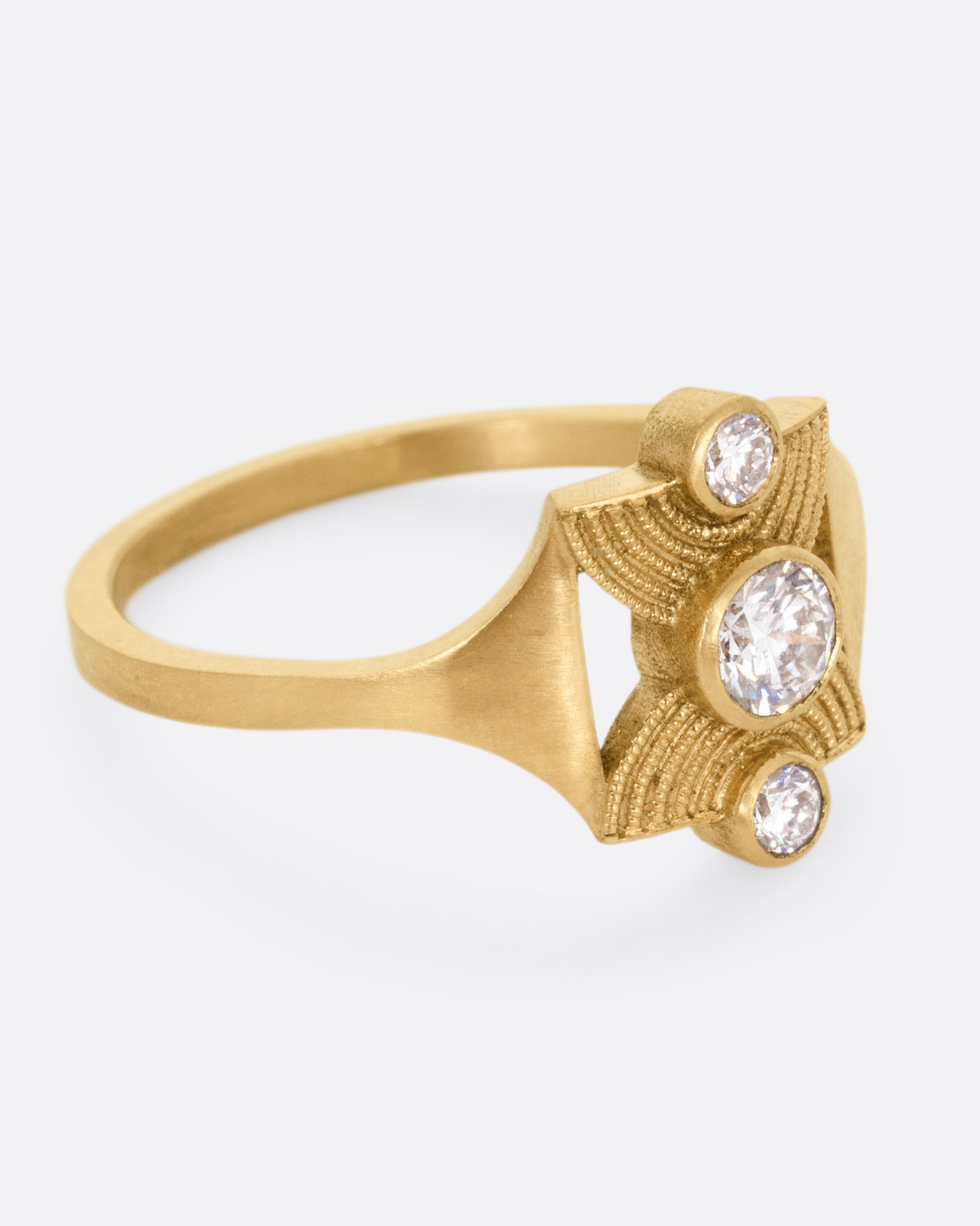 Hora Vitrum Diamond Ring