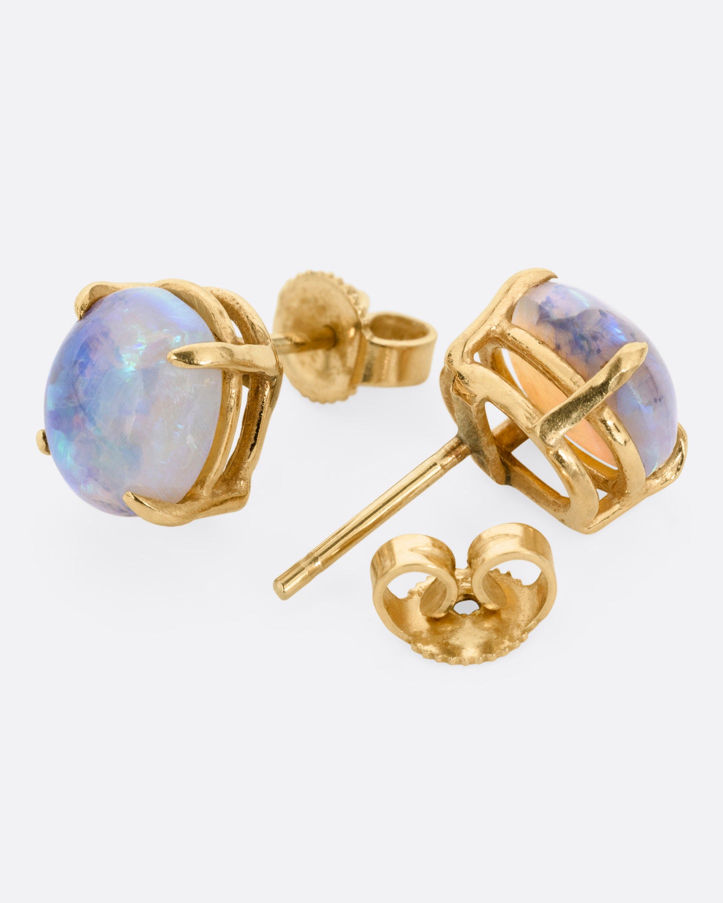 Opal Stud Earrings
