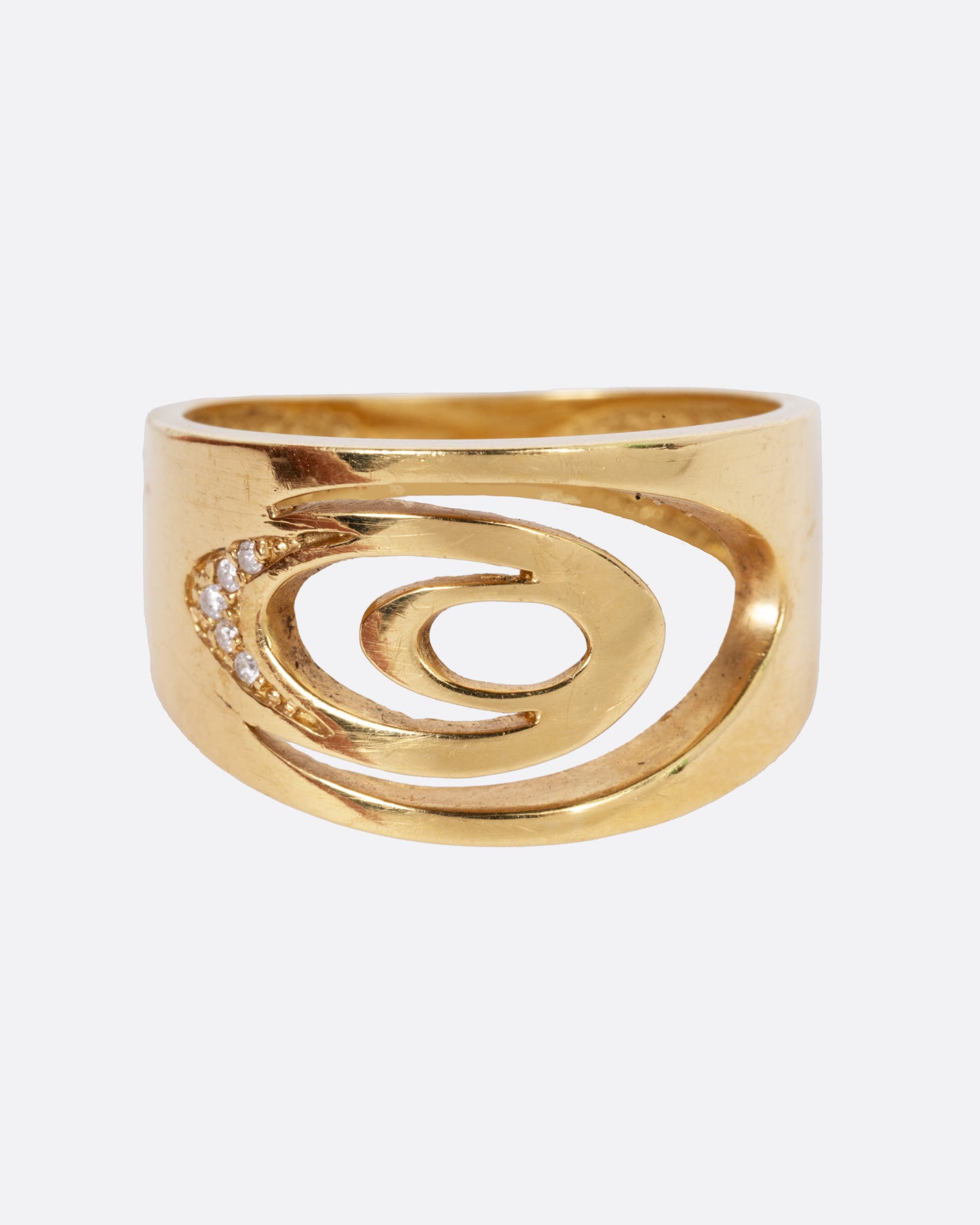 Diamond Swirl Band