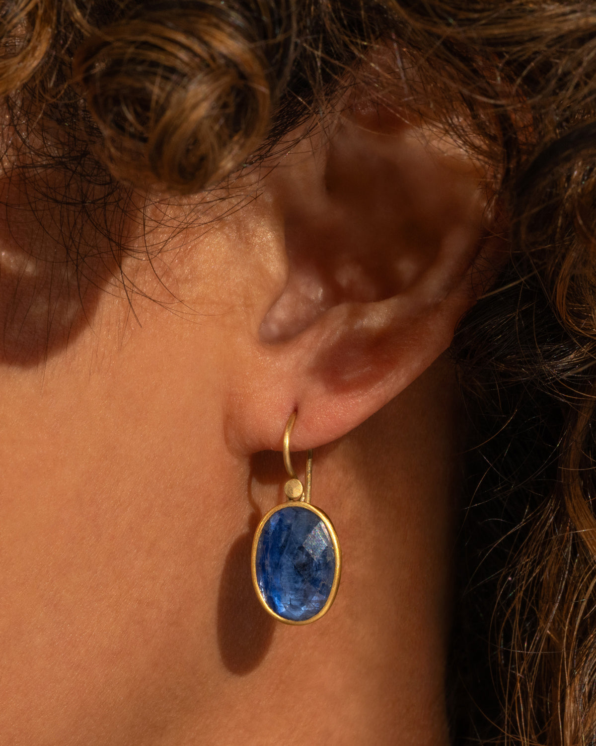 Kyanite Drop Earrings