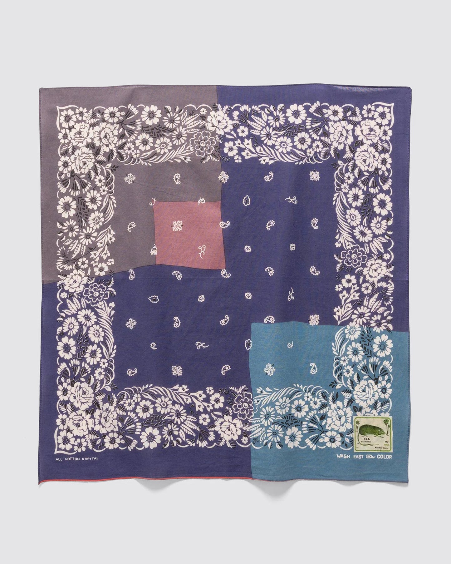 Kapital Garden Patchwork Bandana
