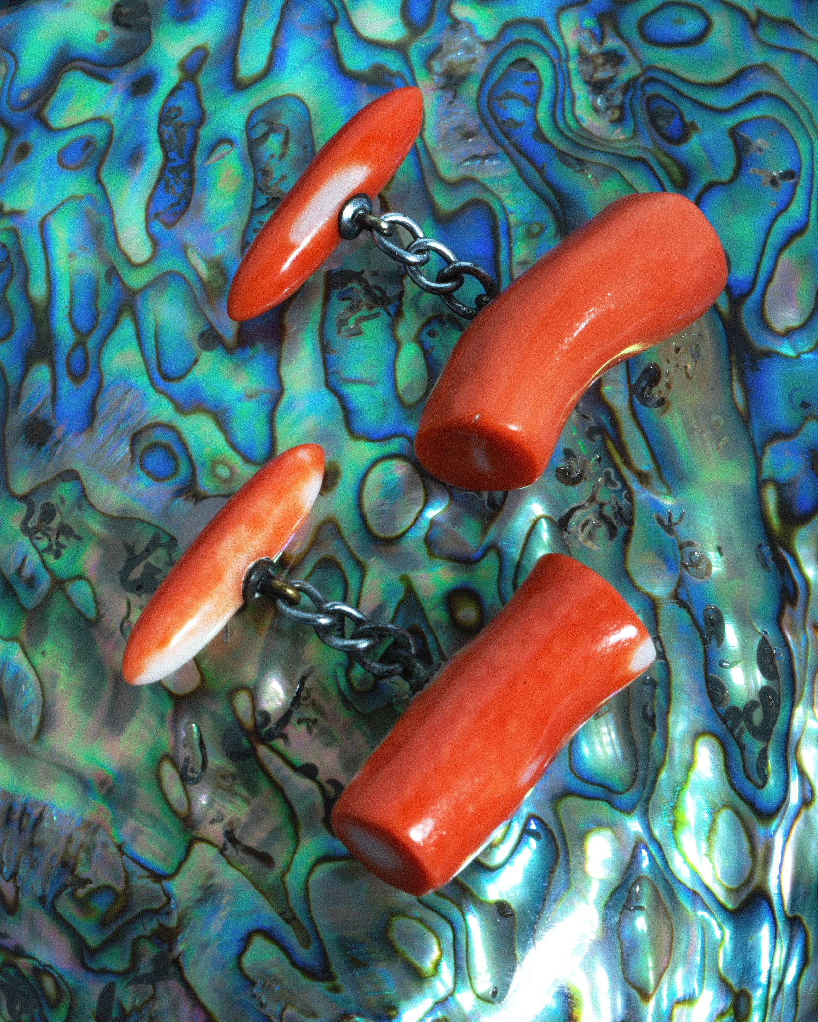 Coral Cufflinks image