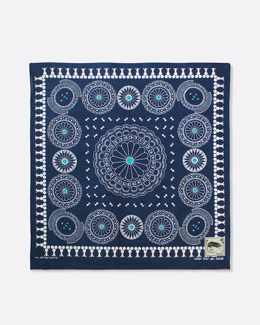 Kapital Concho Navy Bandana