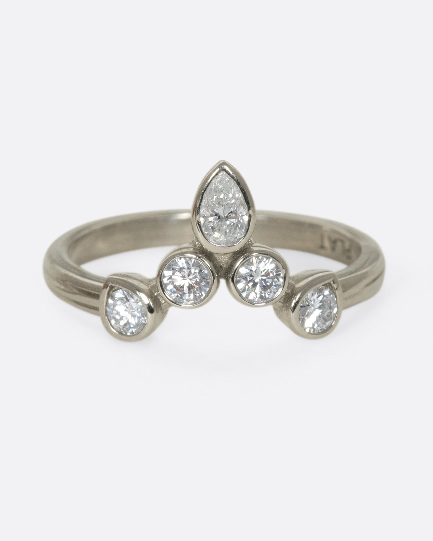 Platinum Invincible Tiara Ring