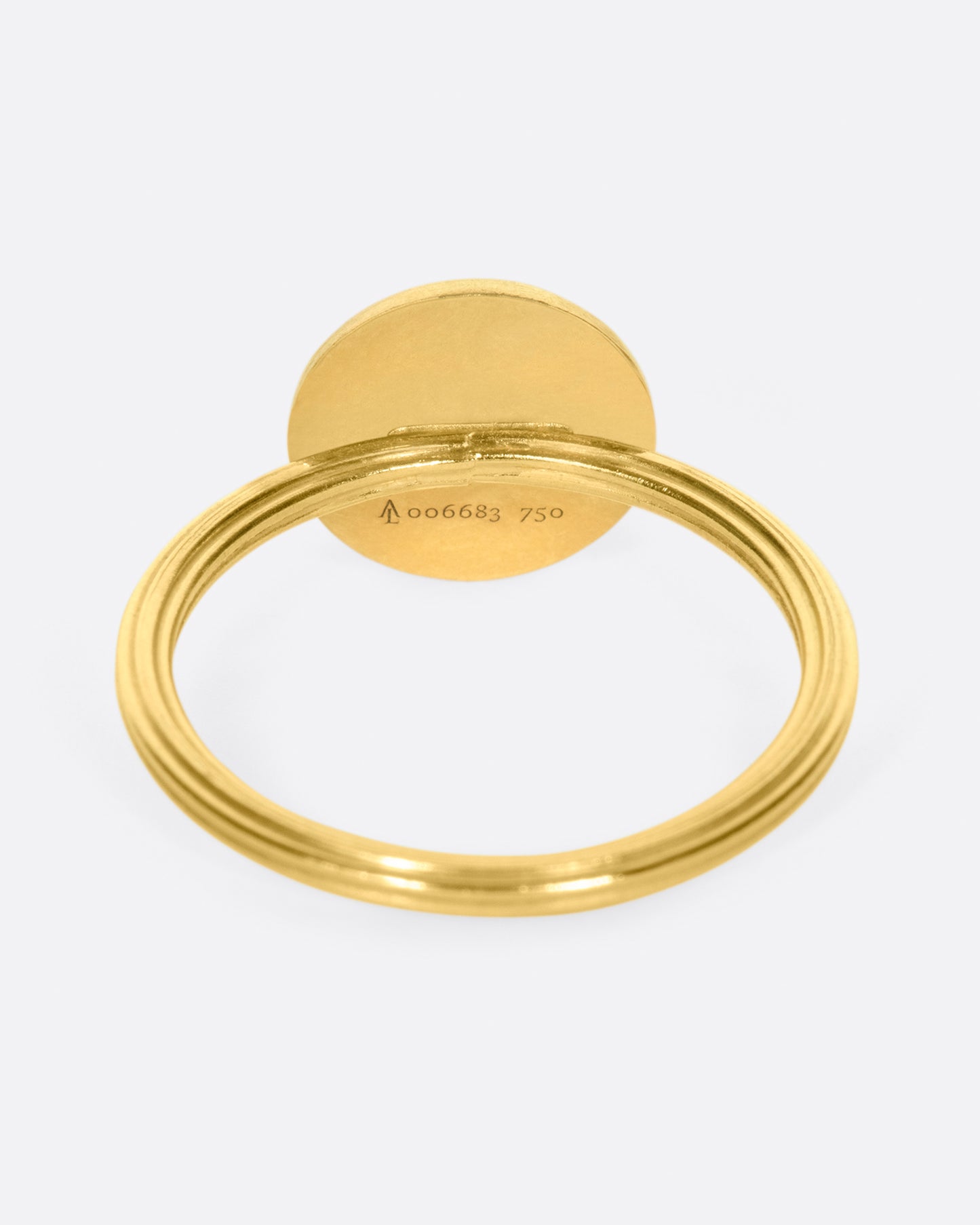 Moonface Stacking Ring