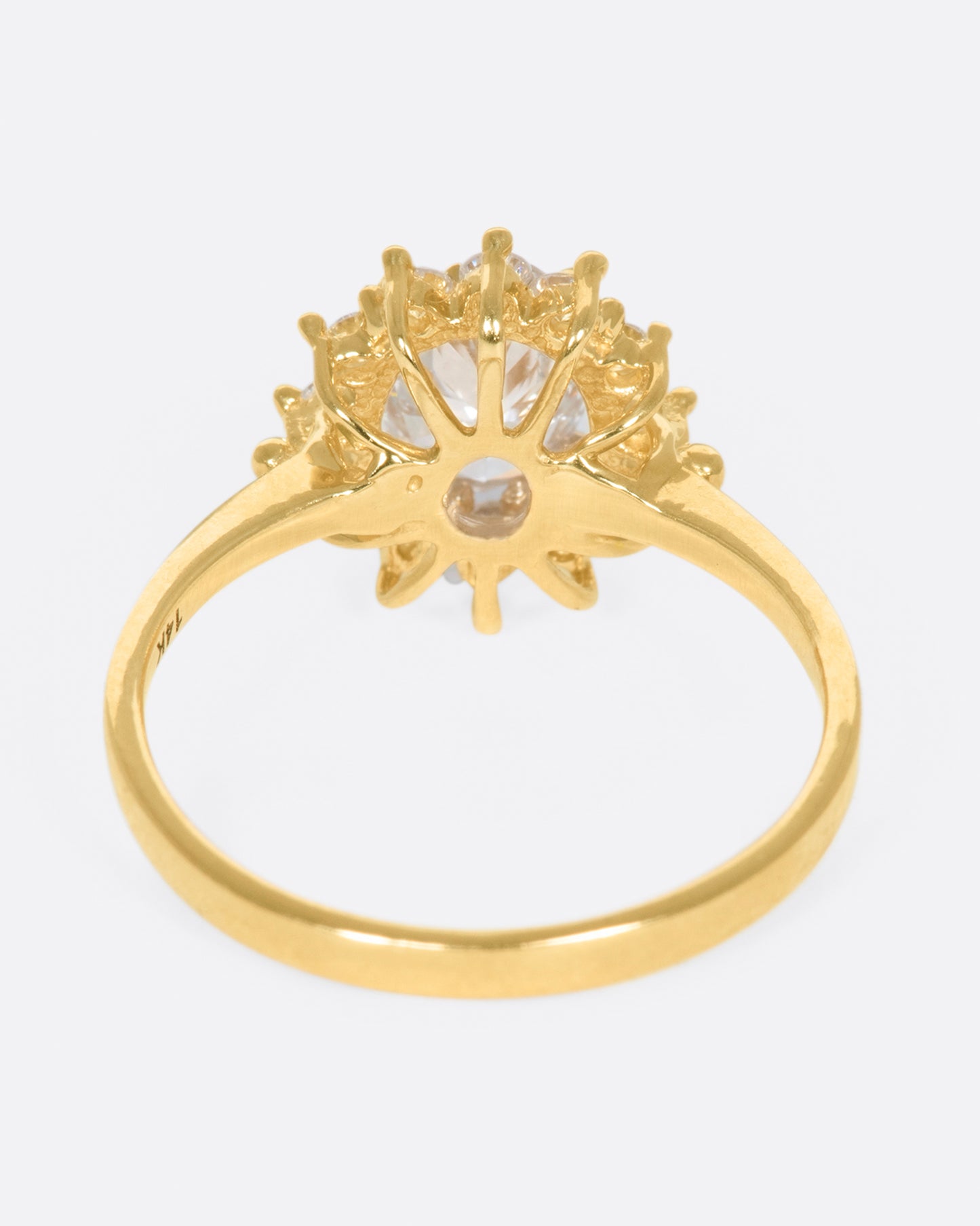 A traditional style engagement ring that feels anything but.