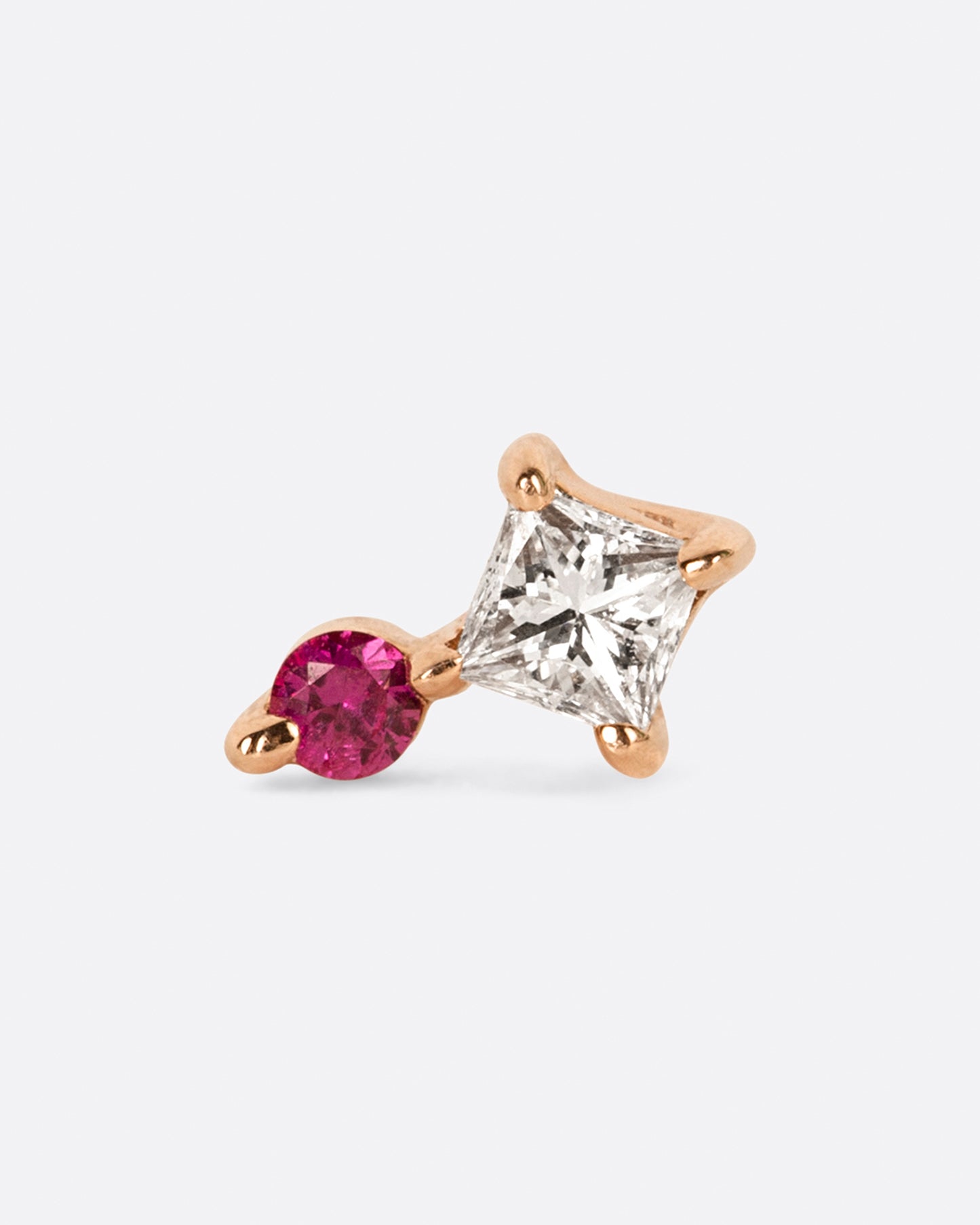 Pink Sapphire Mini Juno Earring