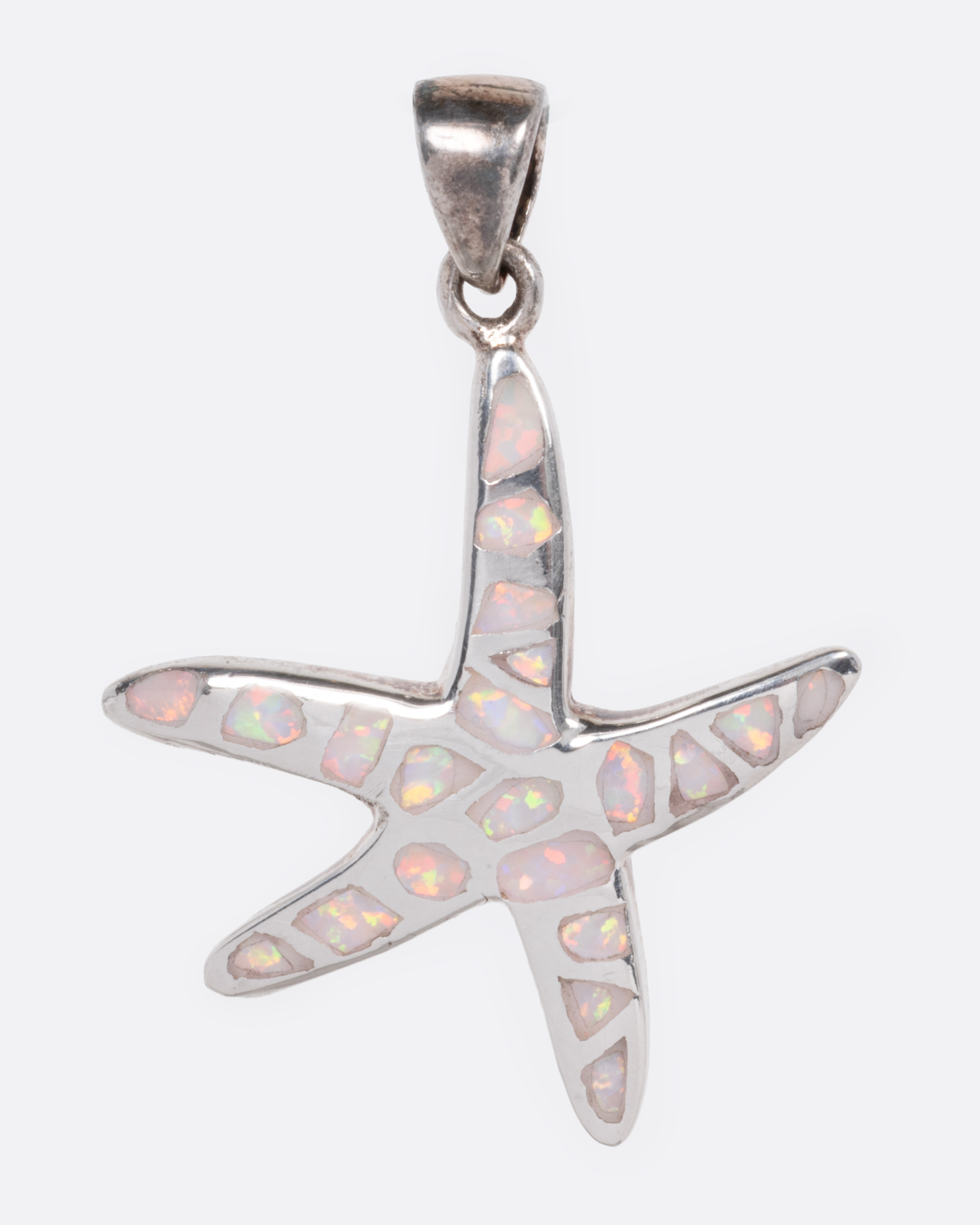 Opal Starfish Pendant image