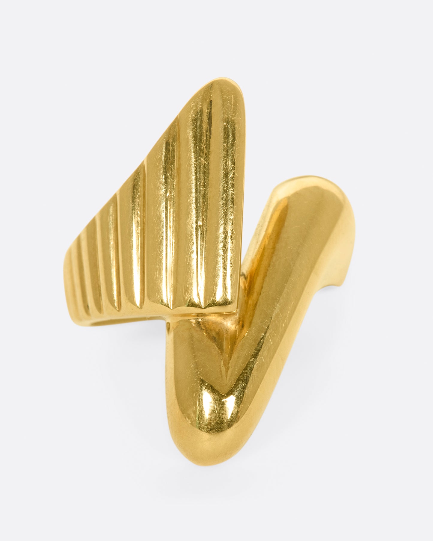 Pointed Zigzag Ring