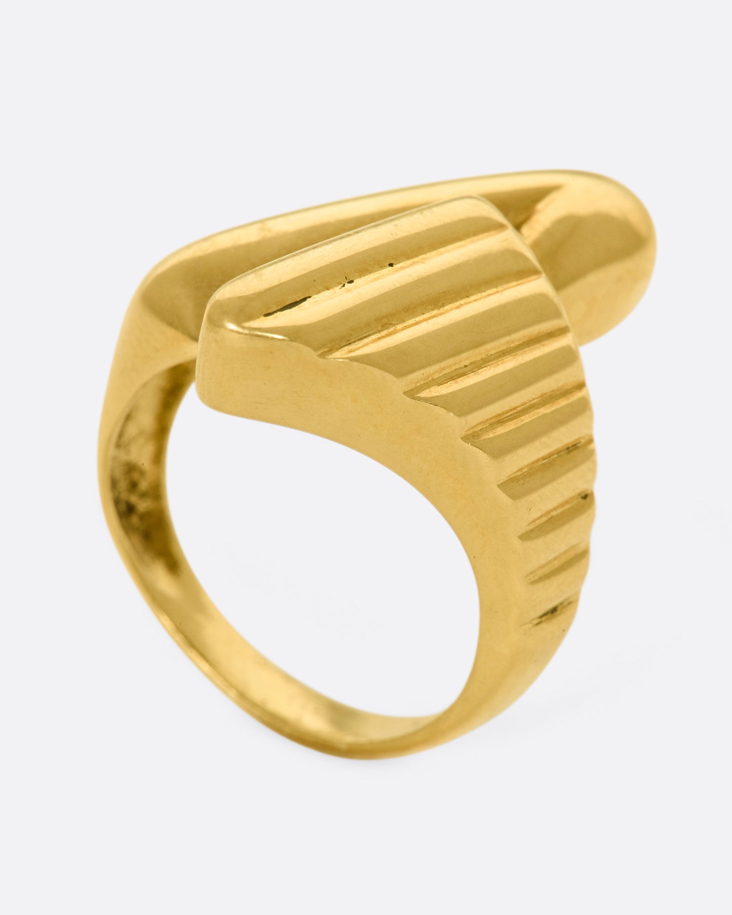 Pointed Zigzag Ring