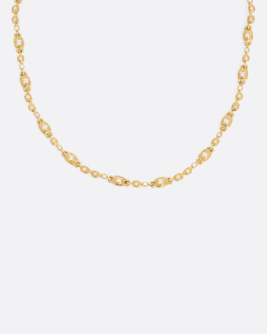 Diamond Station Necklace