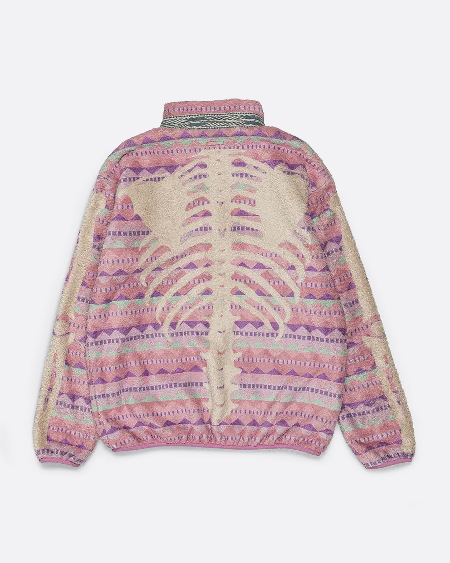 Kapital Ashland Stripe and Bone Fleece Jacket