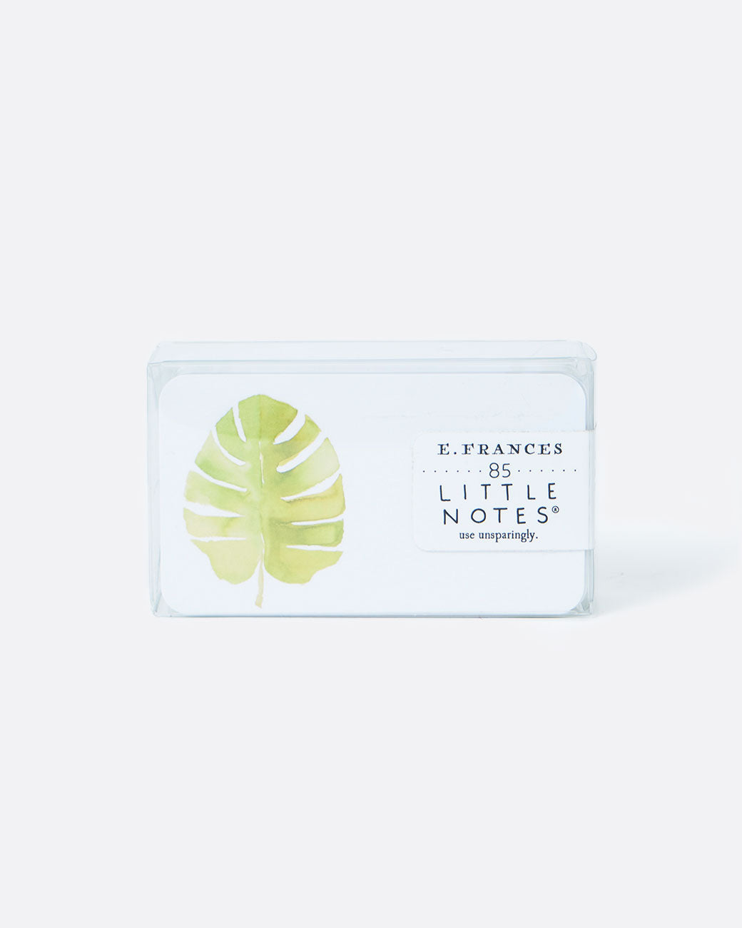 Little note card set, shown in Leaf.