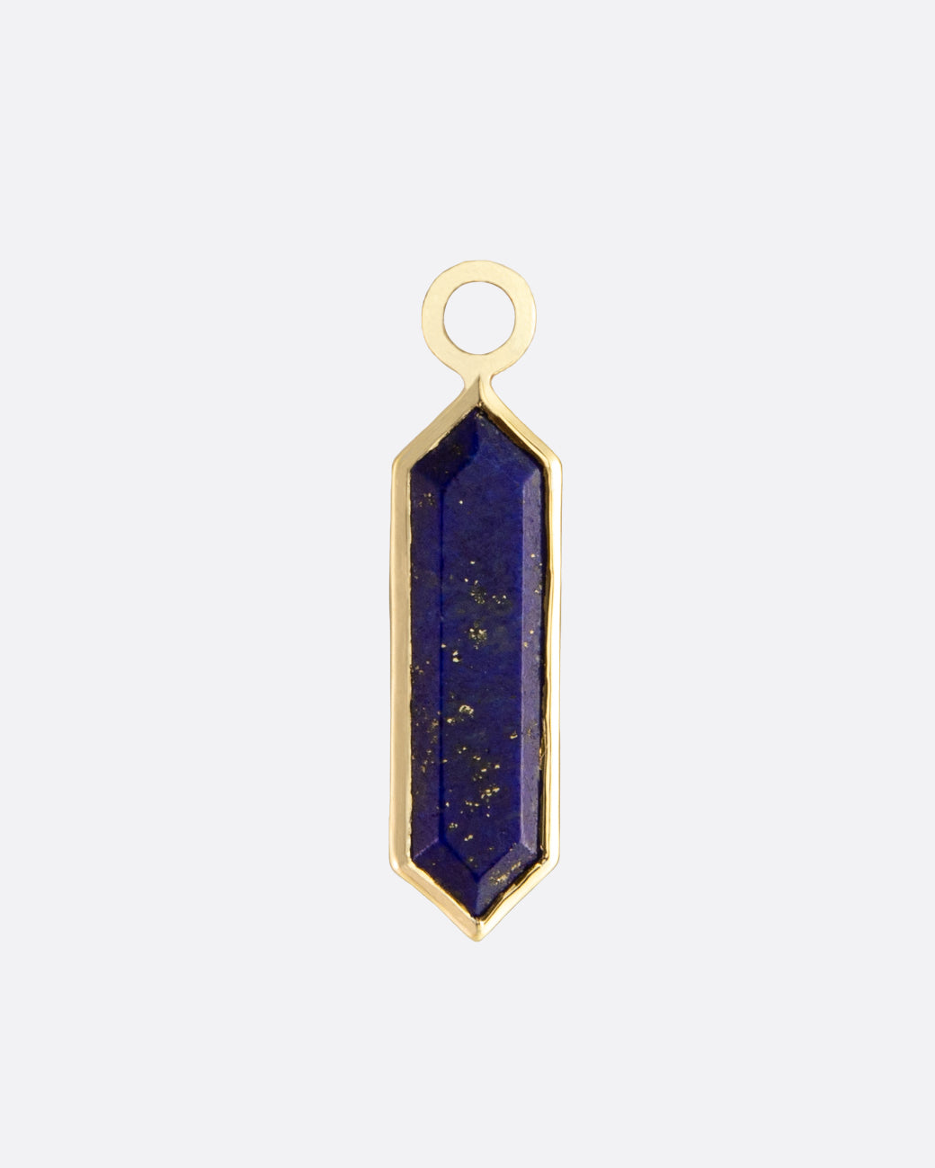 Lapis Hexa Earring Dangle