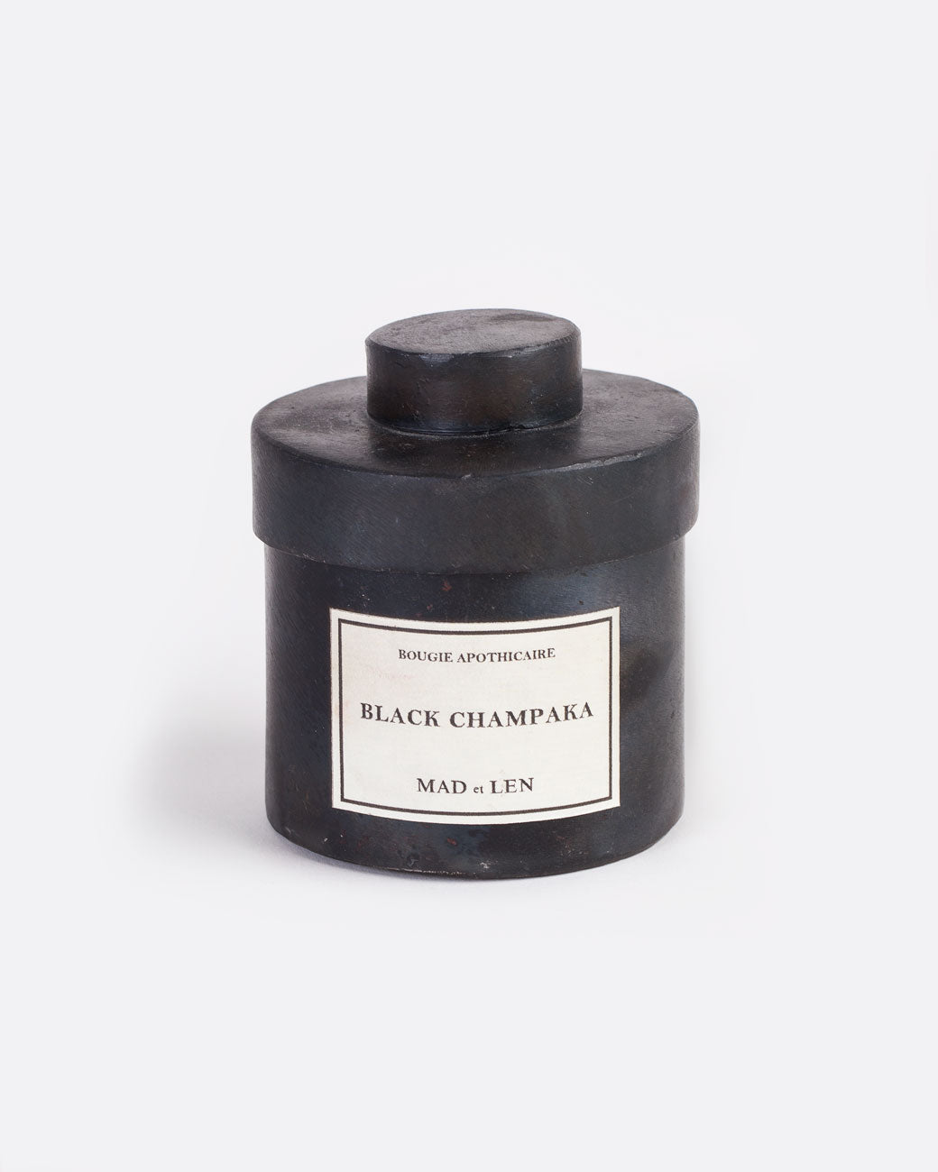 Mad et Len Candle - Black Champaka