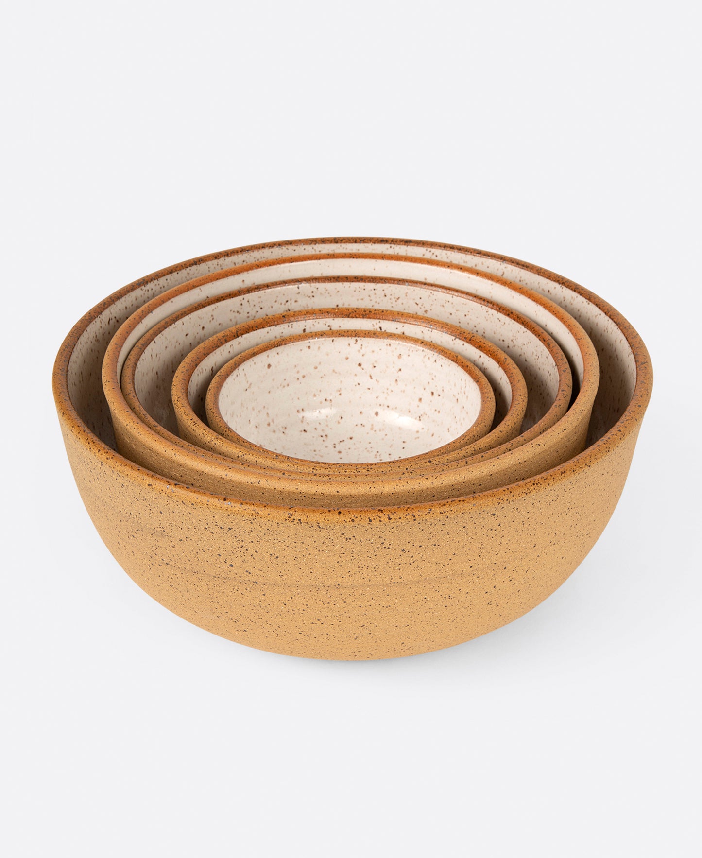 Stoneware Nesting Bowls