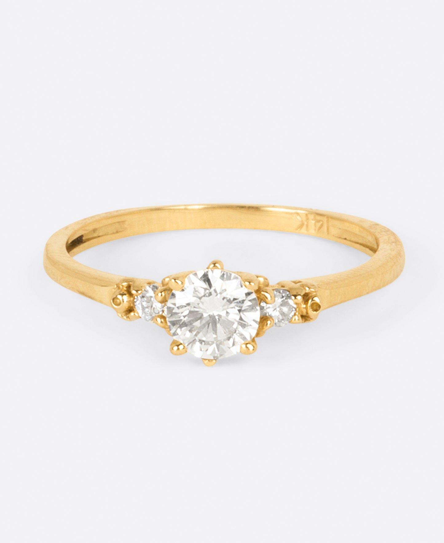 Three Diamond Forever Ring